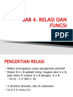 BAB 4 Relasi Dan Fungsi