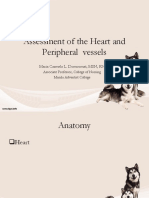 Assessment of The Heart and Peripheral Vessels: Maria Carmela L. Domocmat, MSN, RN