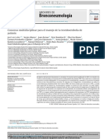 Consenso Multidisciplinar para El Manejo de La Tromboembolia de Pulmón