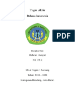 Ridwan Hidayat - XII IPS 2 - Portofolio B. Indonesia
