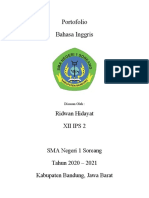 Ridwan Hidayat - XII IPS 2 - Portofolio B. Inggris