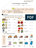 RLP - Starters - U10L7&8 - Grammar Handout