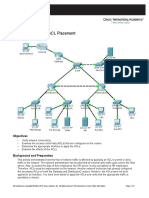 Ch6: PT Activity 2 - ACL Placement: Cisco Health Information Networking