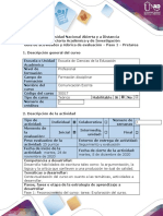 Guía de Actividades y Rúbrica de Evaluación - Pre-Tarea - Exploración Del Curso