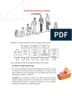 Actividades: Etapas Del Desarrollo Humano