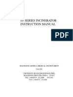 Operation Manual For YF Incinerator