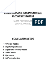 Consumer and Organisational Buying Behaviour