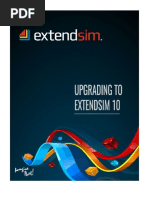 Upgrading To ExtendSim 10