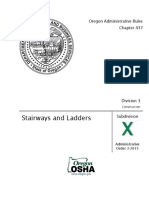 Stairways and Ladders: Oregon Administrative Rules