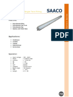 Features:: LED Weather Proof Single/Twin Fitting