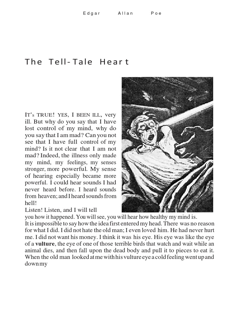 The Tell-Tale Heart | PDF | Sound | Nature