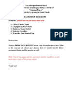 SemiFinals - Group 2 - Activity #3 Concept Paper