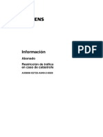 Información: Abonado Restricción de Tráfico en Caso de Catástrofe