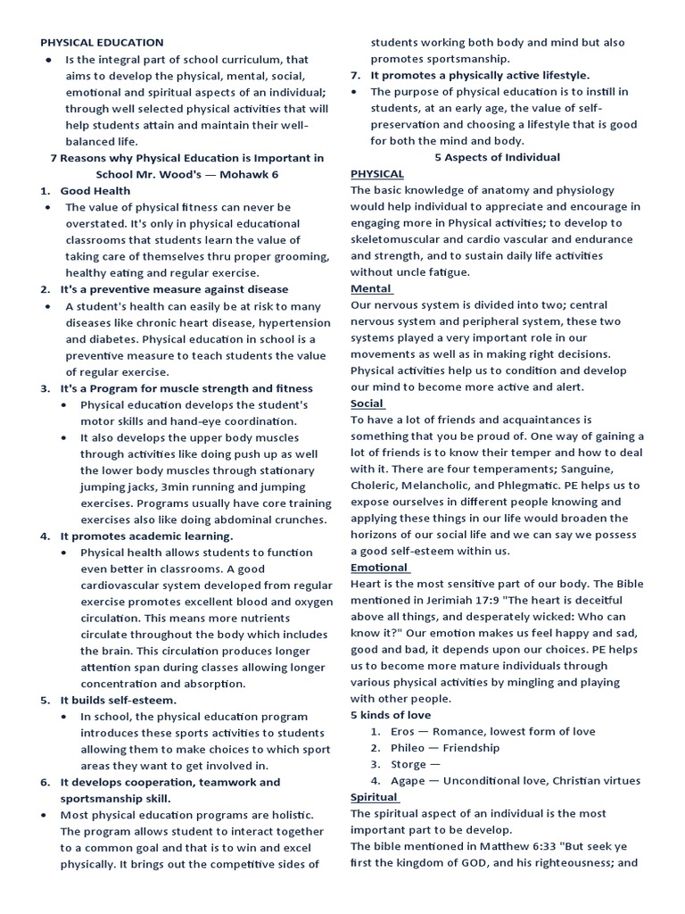 MOVEMENT SKILLS IN PHYSICAL EDUCATION PDF NOTES intelligence overview