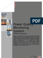 Power Quality Monitoring System With Page Cover