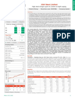 Sharekhan's research report on JSW Steel-JSW-Steel-26-03-2021-khan