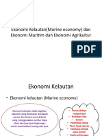Ekonomi Kelautan (Marine Economy) Dan Ekonomi Maritim