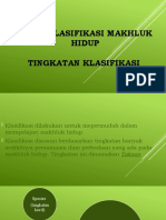 BAB 2 KLASIFIKASI MAKHLUK HIDUP (Tingkatan Klasifikasi)