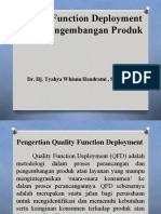 Quality Function Deployment Untuk Pengembangan Produk