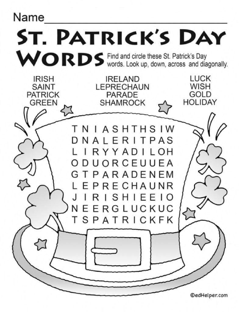 Saint Patrick Activities