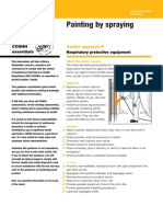 Painting by Spraying: Offshore Coshh Essentials