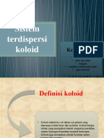 Sistem Terdispersi Koloid Fisika Farmasi