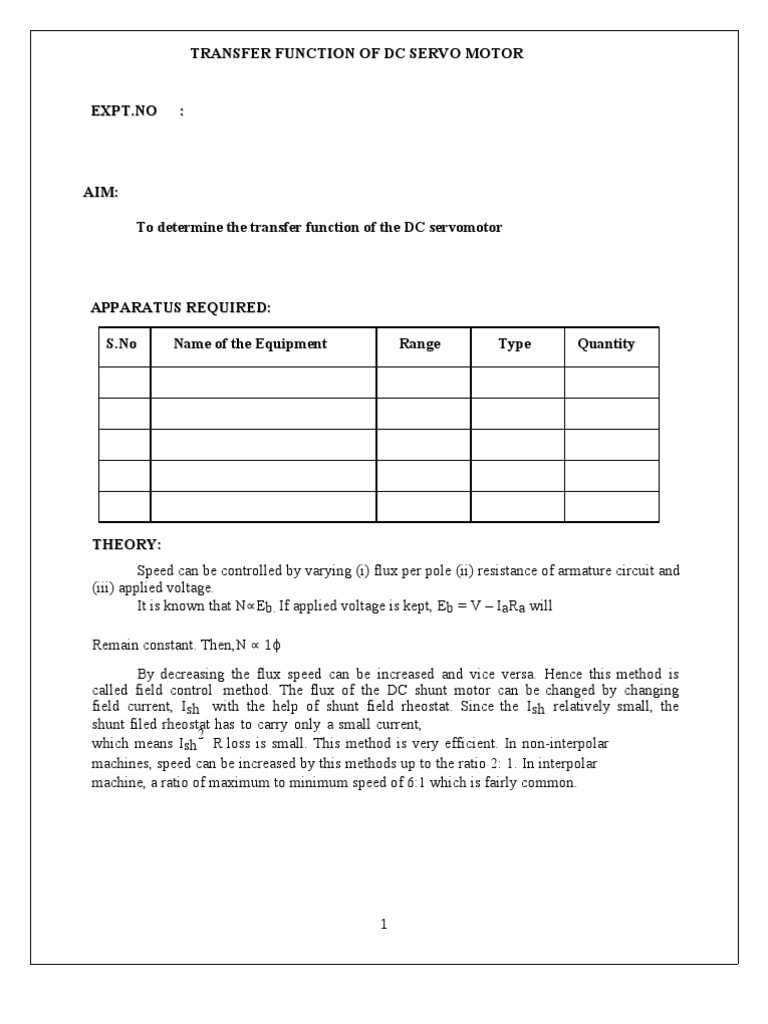 Bala Control | PDF | Electric Motor | Quantity