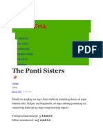 Notes Sa Panti Sisters