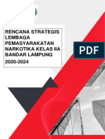 Rencana Strategis Lapas Narkotika Bandar Lampung 2020-2024
