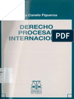 Índice Derecho Procesal Internacional - Canelo