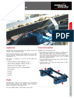 MBW Modular Belt Weigher: Application General Description