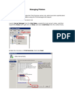 Server 2008 Managing Printers