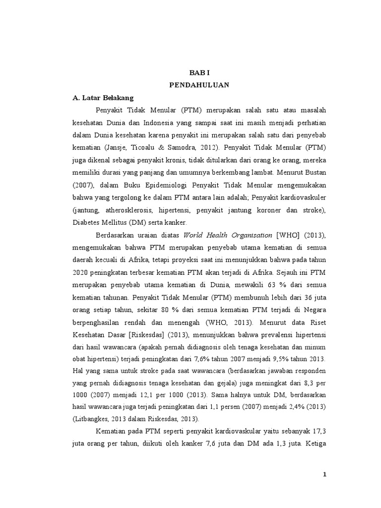 Bab I Ptm Pdf