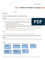 Database Foundations 2-3: Entities and Attributes Practices