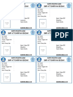SMP Attohiriyah Bodak SMP Attohiriyah Bodak: Kartu Peserta Ujian Kartu Peserta Ujian