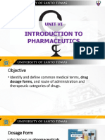 Introduction To Pharmaceutics - Dosage Forms
