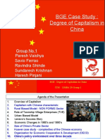 BGE Case Study: Degree of Capitalism in China