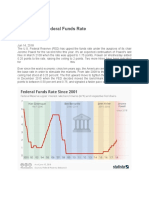 Reserve Ups Federal Funds Rate: Nterest Rates
