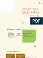 Komplikasi Masa Nifas