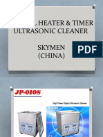Digital Heater & Timer Ultrasonic Cleaner
