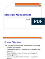 Strategic Management Course Overview