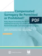 Should Compensated Surrogacy Be Permitted or Prohibited?