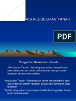 Evaluasi Kesuburan Tanah