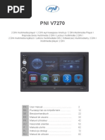 Manual de Utilizare Radio Media Player Auto Pni v7270