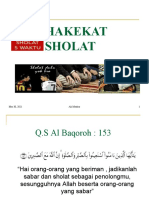 Hakekat Sholat