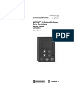 Instruction Bulletin: Keypad Display VW3A58101