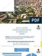 Modelo Basado en Evidencias (Mbe) Upb