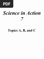 Science 7 - Science in Action - Topics ABC - Lesson Plans