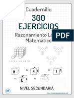 Razonamiento Lógico Matemático para Secundaria