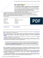 RG (AFIP) 2811 - Sistema Registral. Se Crea El Registro Tributario. Captación de Datos Biométricos